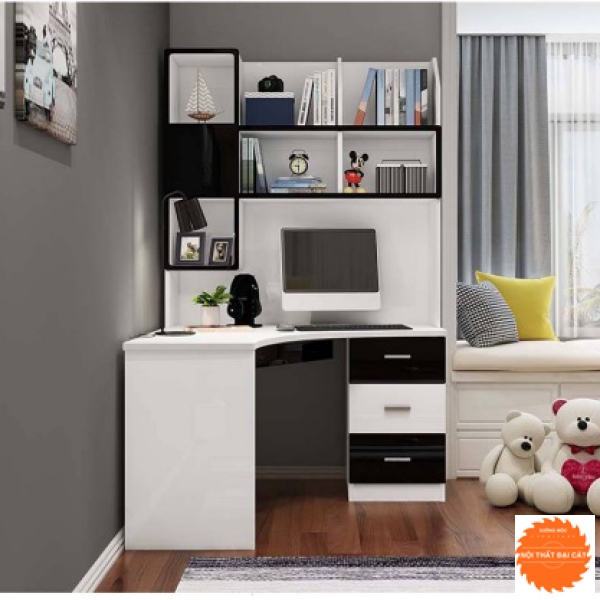 Bàn học kết hợp kệ sách BH003