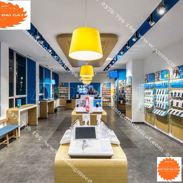 Mẫu thiết kế shop điện thoại MS001