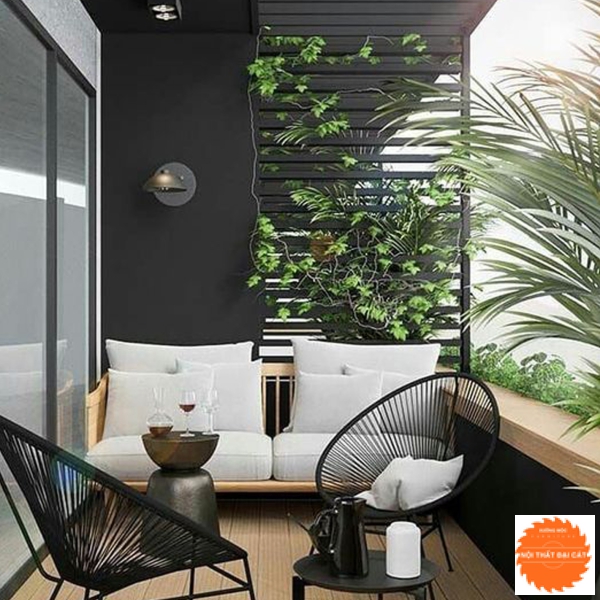 Thiết kế ban công đẹp - hiện đại TTBC026