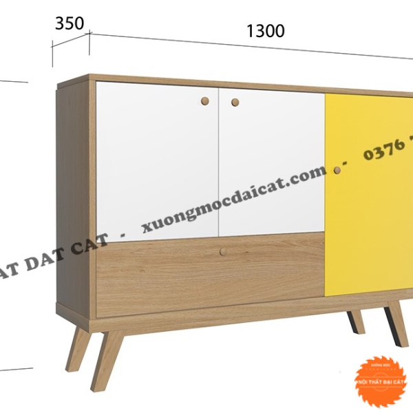 Tủ để đồ gia đình đẹp TĐ093
