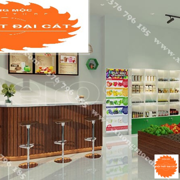 Mẫu thiết kế shop thực phẩm chức năng MS005