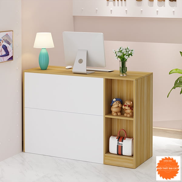 Quầy thu ngân shop nhỏ gọn QTN017