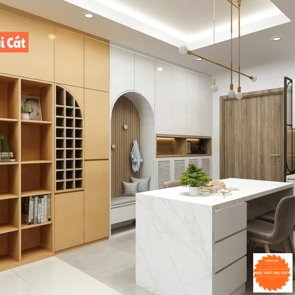 Bàn đảo bếp - bàn ăn nhà bếp ĐB047