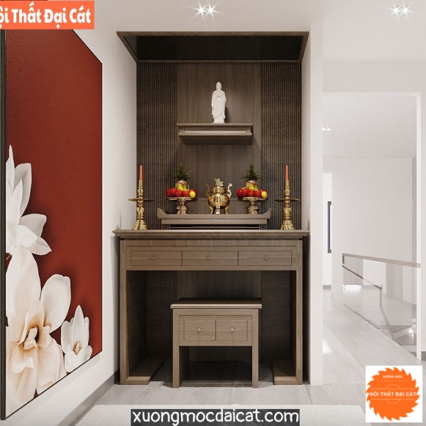 Bàn thờ thiết kế 3 hộc kéo BT014