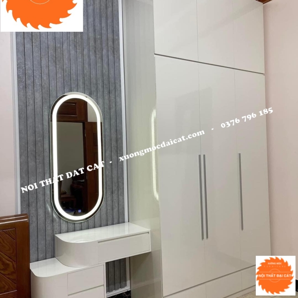 Tủ áo quần kết hợp bàn trang điểm MS00198