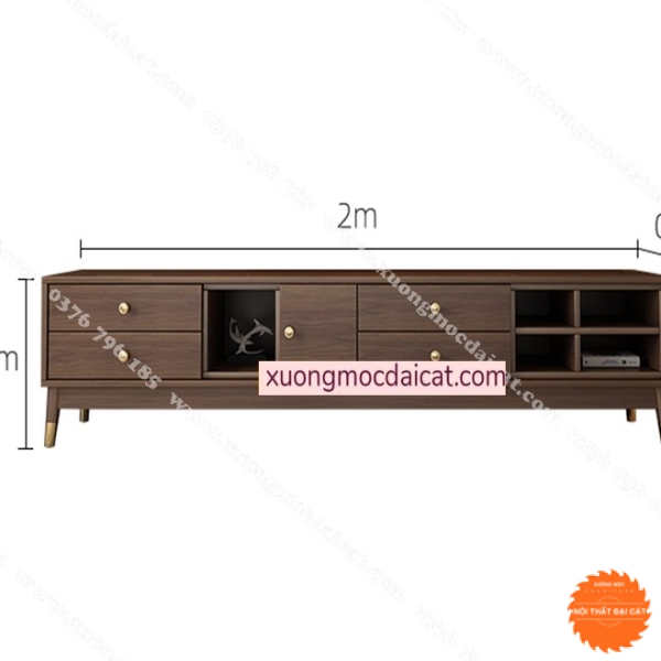 Kệ tivi đẹp phong cách hiện đại KTV270