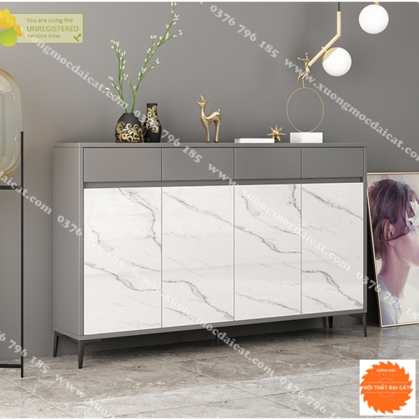 Tủ giày nhỏ gọn cho phòng khách TG175