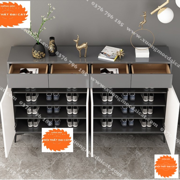 Tủ giày nhỏ gọn cho phòng khách TG175