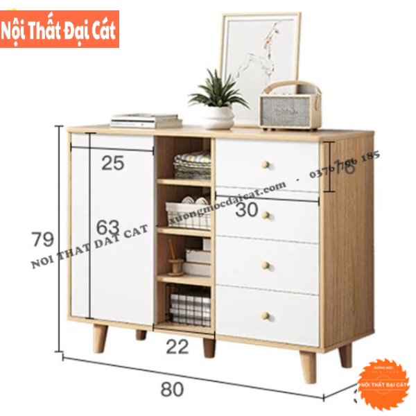 Tủ đựng đồ nhiều ngăn kéo TĐ094