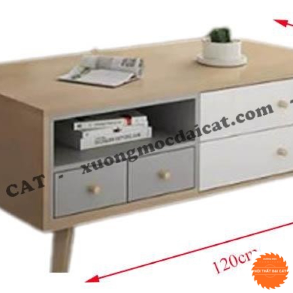 Bàn sofa bằng gỗ đẹp cho phòng khách BS084