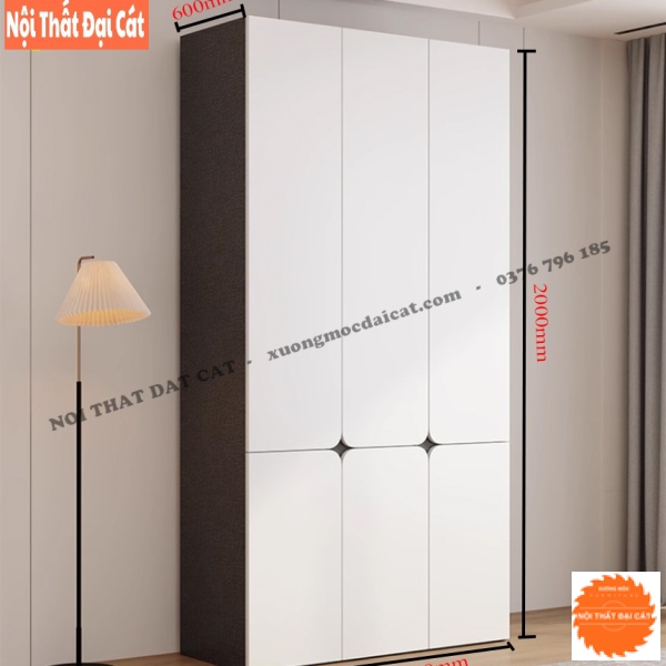 Tủ áo quần thiết kế tối giản TA481