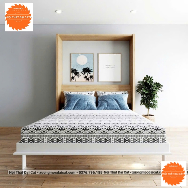 Giường gấp gỗ nhỏ gọn GG011