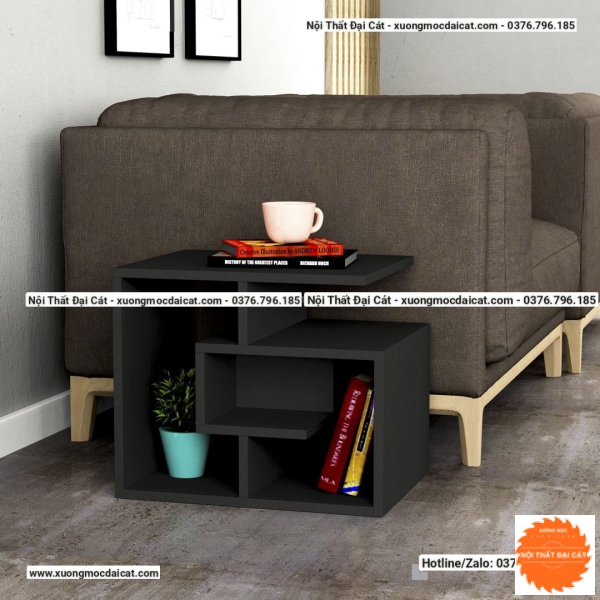 Bàn gỗ cạnh sofa thiết kế nhỏ gọn đẹp BGS004
