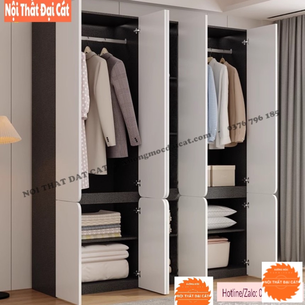 Tủ áo quần thiết kế tối giản TA481