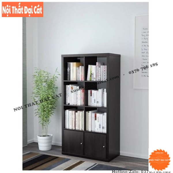 Kệ gỗ trưng bày nhỏ gọn cho shop KG034