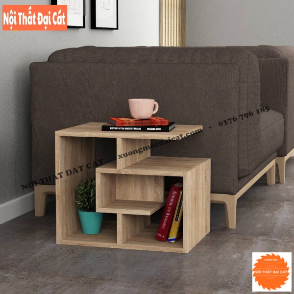 Bàn gỗ cạnh sofa thiết kế nhỏ gọn đẹp BGS004