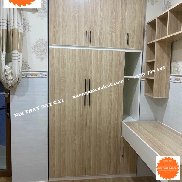 Tủ áo quần thiết kế nhỏ gọn MS22199