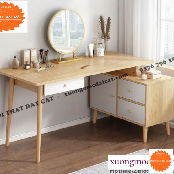 Bàn trang điểm gương tròn BTĐ097