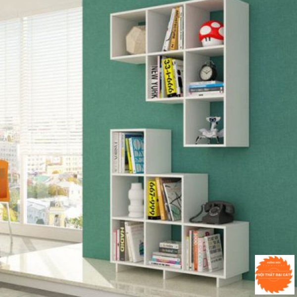 Kệ trang trí gỗ công nghiệp hiện đại KTT079