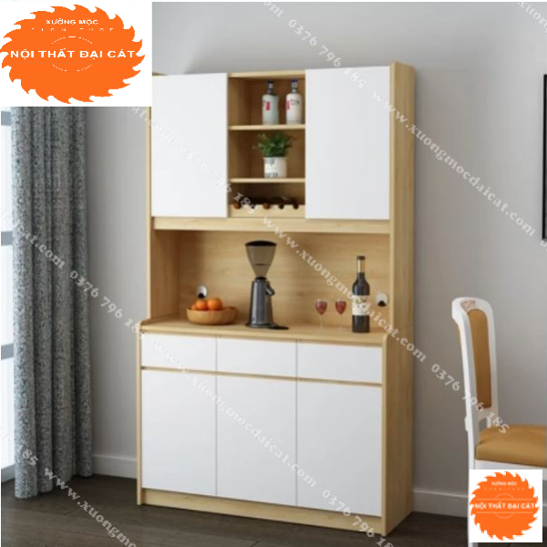 Tủ bếp gỗ công nghiệp TBN053
