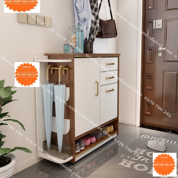Tủ để giày bằng gỗ sang trọng TG178