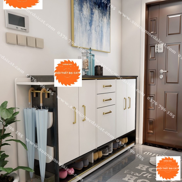 Tủ để giày bằng gỗ sang trọng TG178