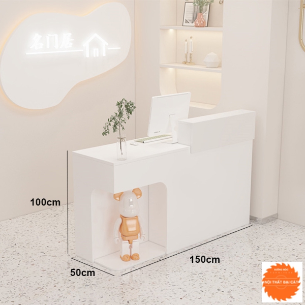 Quầy thu ngân mini nhỏ gọn đẹp QTN045