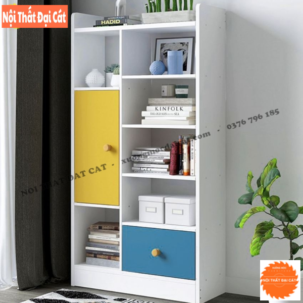 Kệ sách hiện đại nhiều tầng KS227