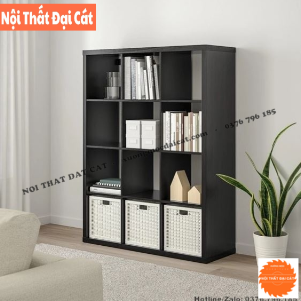 Kệ gỗ trưng bày shop nhiều tầng KG035