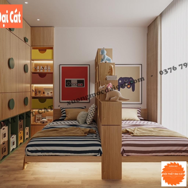 Combo nội thất phòng ngủ cho bé PNTE041