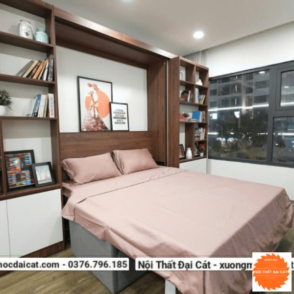 Giường ngủ gấp tiết kiệm diện tích GG012
