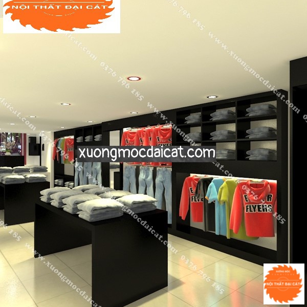 Mẫu thiết kế shop thời trang MS006