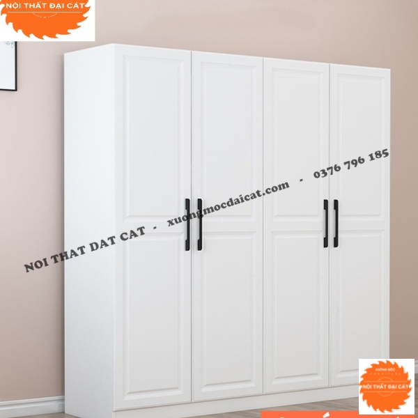Tủ áo quần tone trắng MS22226