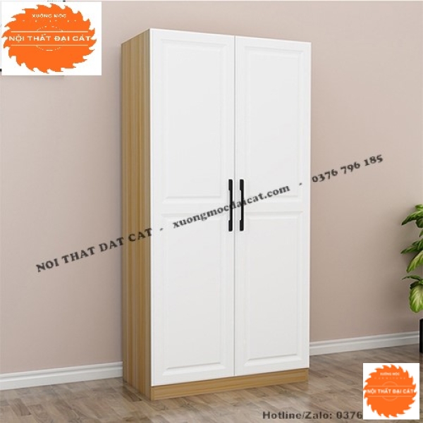 Tủ áo quần tone trắng MS22226