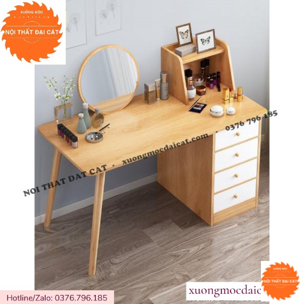 Bàn trang điểm gương tròn BTĐ099