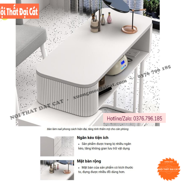 Bàn làm nail BLN013