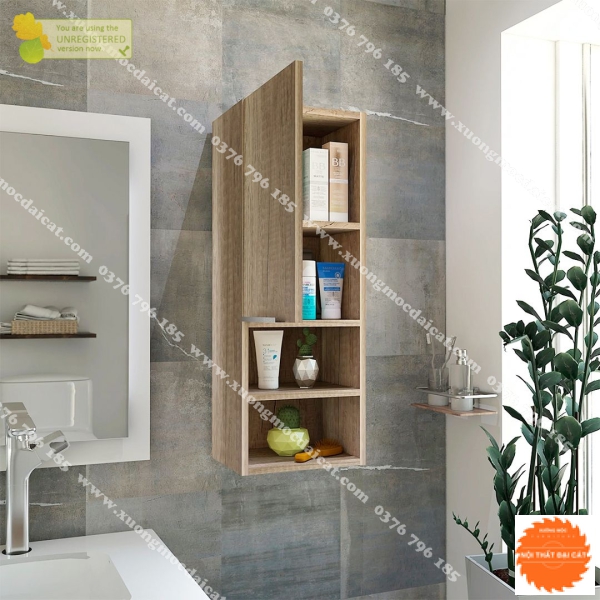 Tủ đựng đồ treo tường nhà wc TPT013