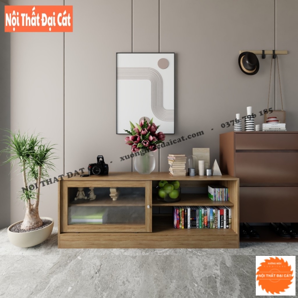 Kệ tủ sách thiết kế cánh trượt KS214