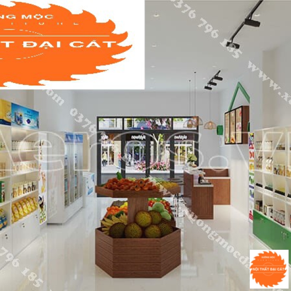 Mẫu thiết kế shop thực phẩm chức năng MS005