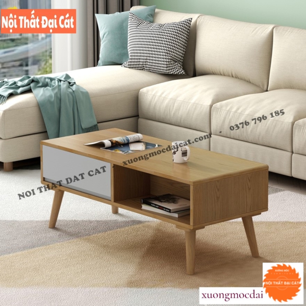 Bàn trà đơn giản bằng gỗ BS086