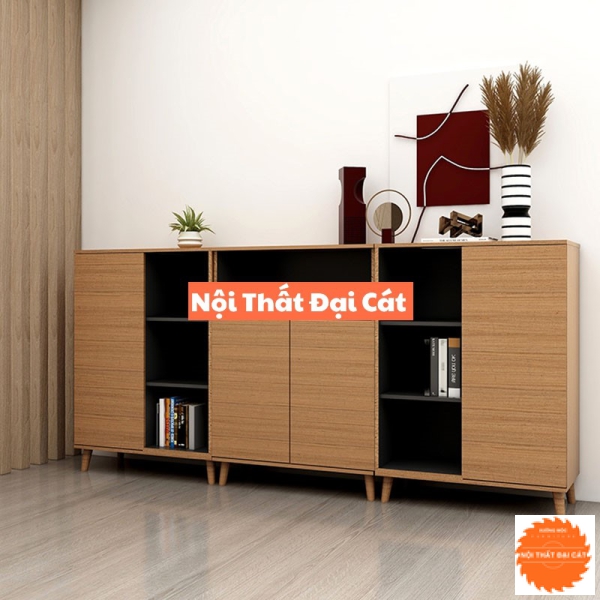 Tủ hồ sơ gỗ dáng thấp tiện nghi THST060