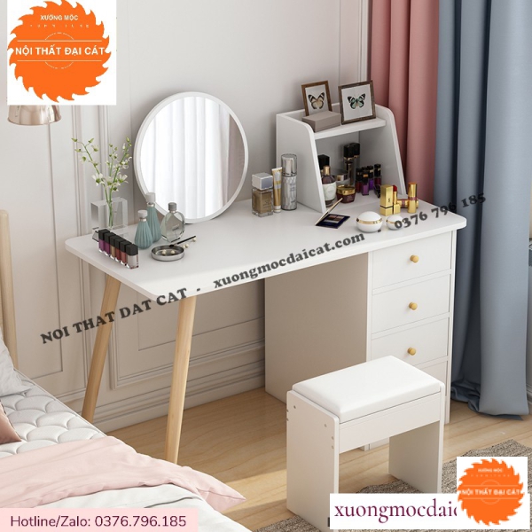 Bàn trang điểm gương tròn BTĐ099