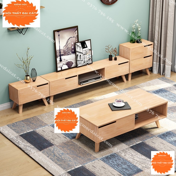 Kệ để tivi gia đình bằng gỗ công nghiệp KTV273
