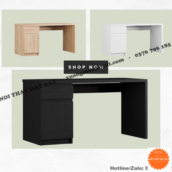 Bàn làm việc gỗ công nghiệp MDF BLV116