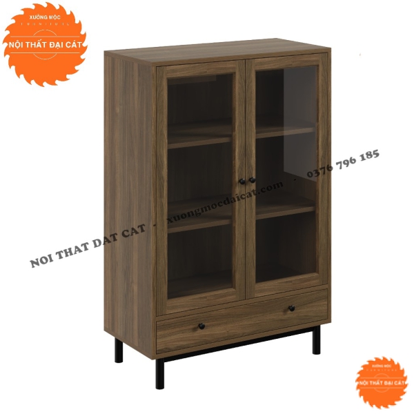 Tủ nhỏ đựng sách gỗ MDF KS215