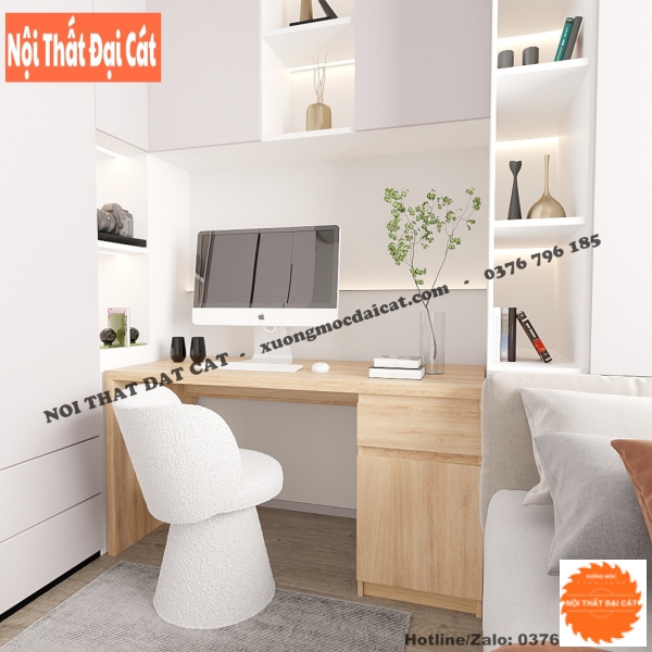 Bàn làm việc gỗ công nghiệp MDF BLV116