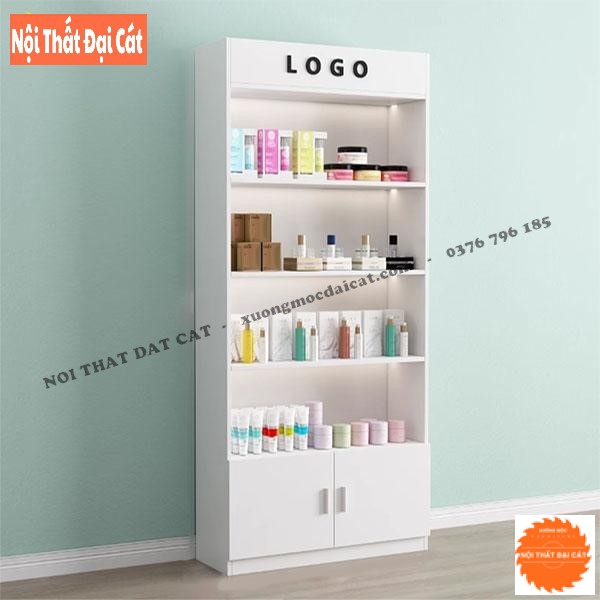 Tủ trưng bày sản phẩm Spa/ Nail TN014