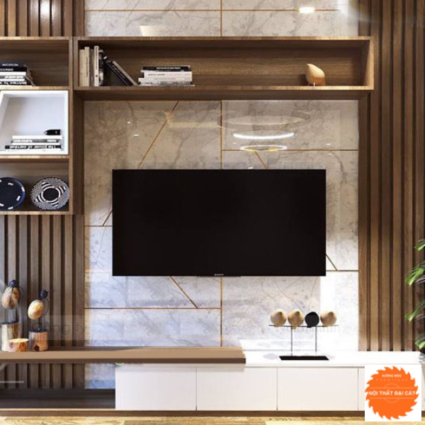 Vách ốp kệ tivi VO010