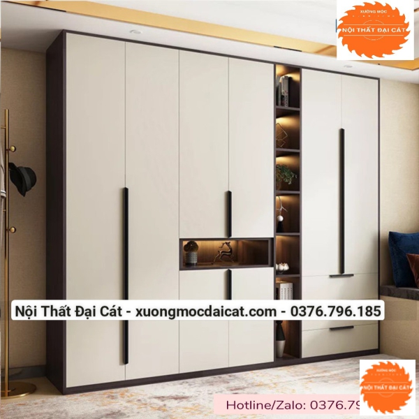 Tủ áo quần thiết kế hiện đại MS22223