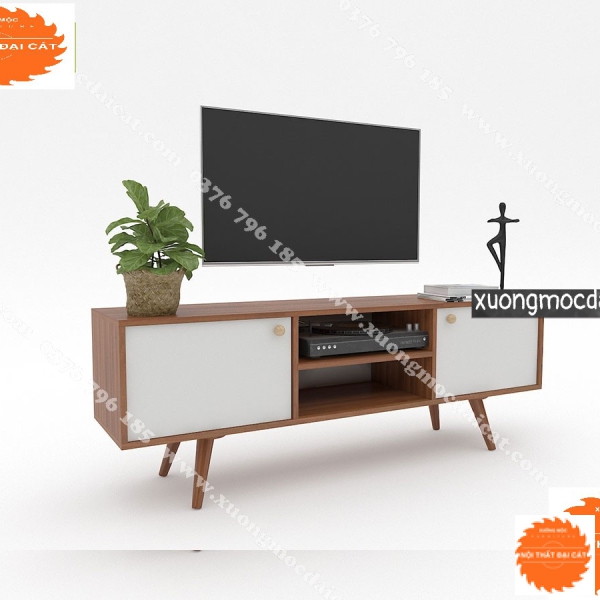 Kệ tivi thiết kế 2 cánh mở KTV283